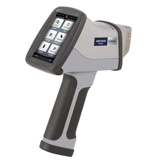 日立X-MET8000 Optimum手持式XRF光譜儀